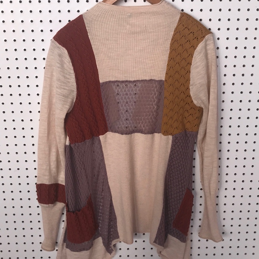 Chaser Collection Patchwork Cardigan - image 4